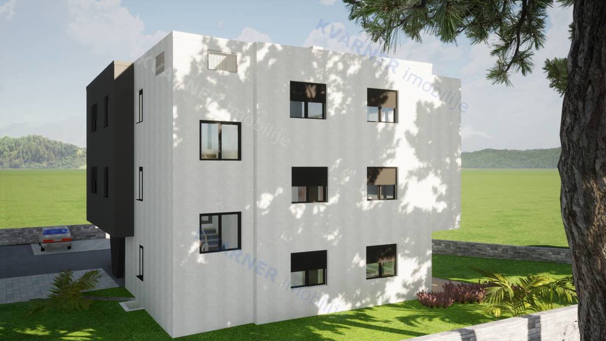 Pritlični apartma na Krku – blizu morja!