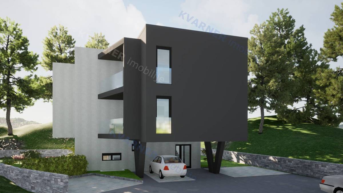 Pritlični apartma na Krku – blizu morja!