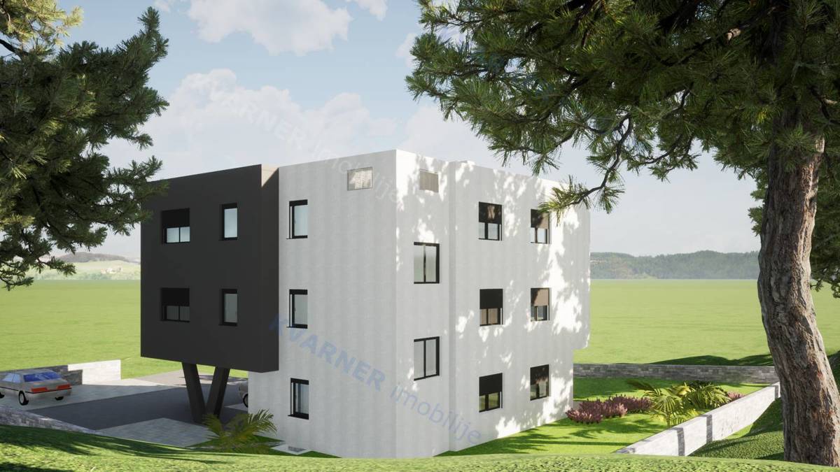 Pritlični apartma na Krku – blizu morja!