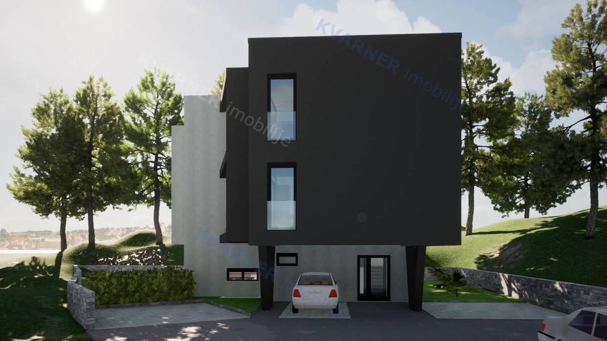 Pritlični apartma na Krku – blizu morja!