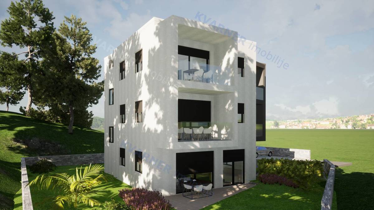 Pritlični apartma na Krku – blizu morja!