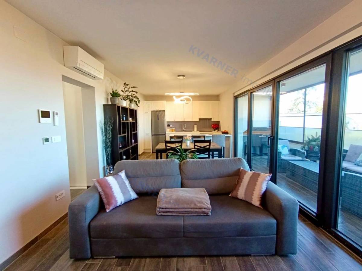 Malinska - Dvosobno stanovanje s pogledom na morje