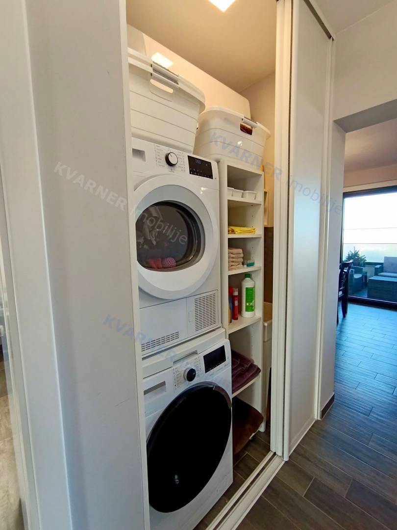 Malinska - Dvosobno stanovanje s pogledom na morje