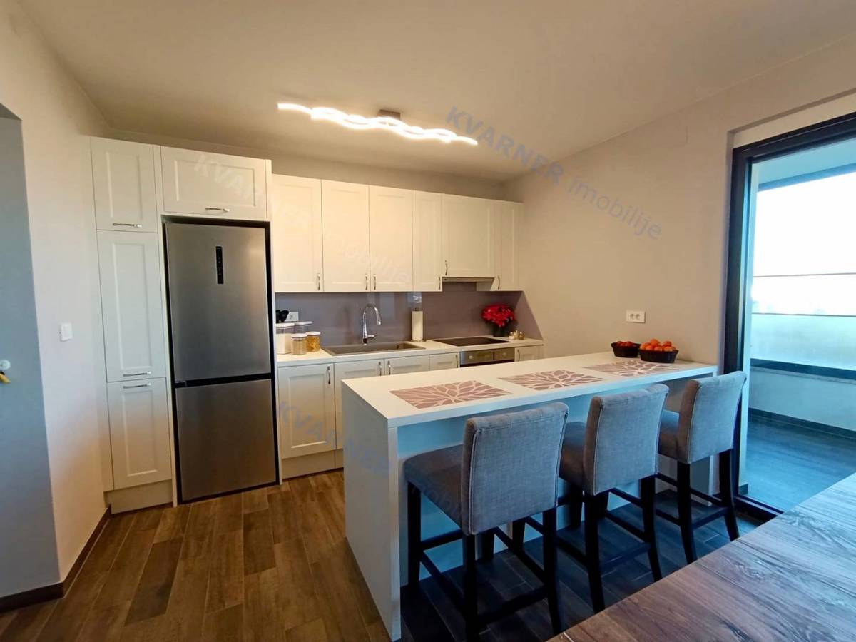 Malinska - Dvosobno stanovanje s pogledom na morje