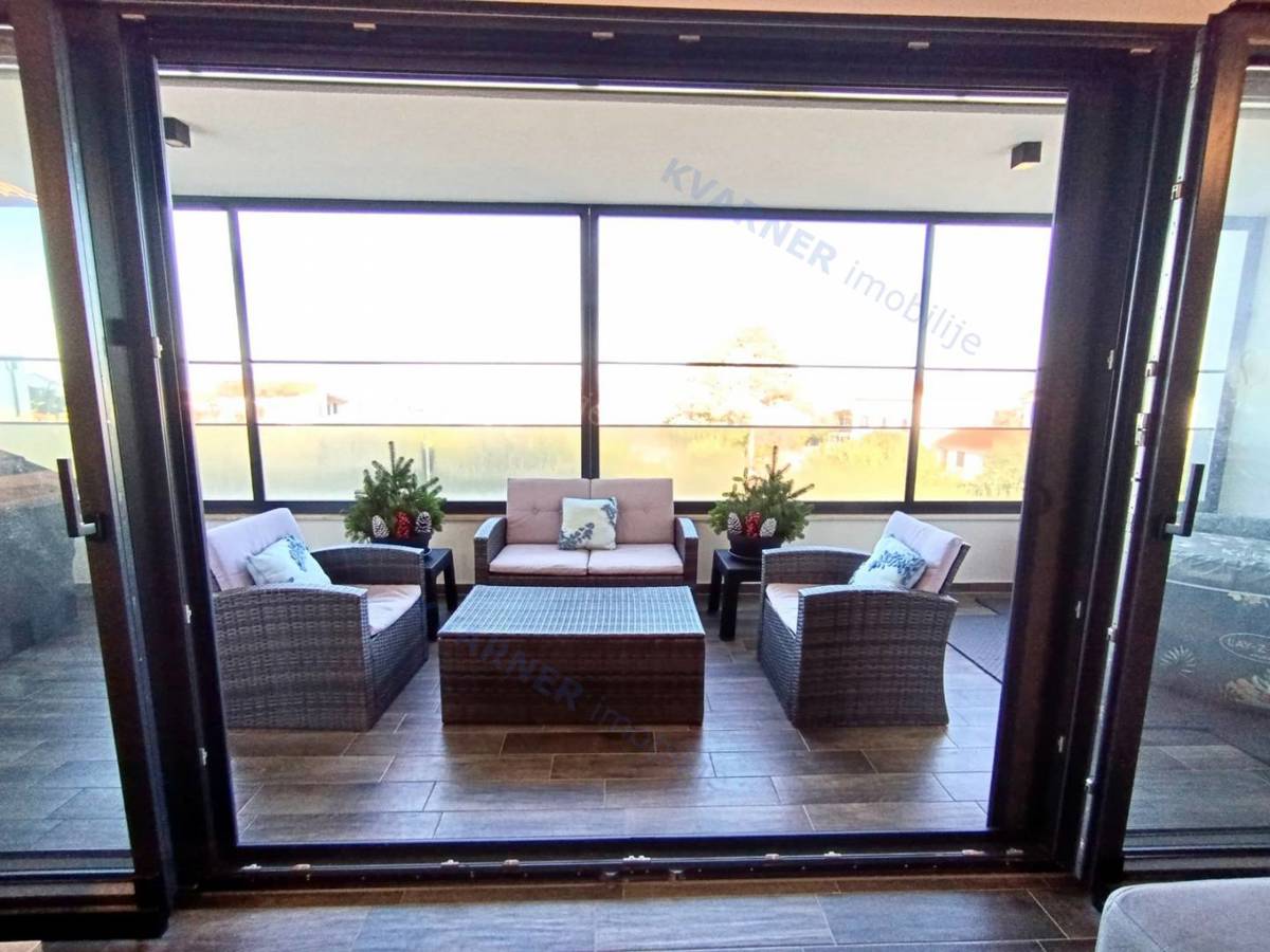 Malinska - Dvosobno stanovanje s pogledom na morje