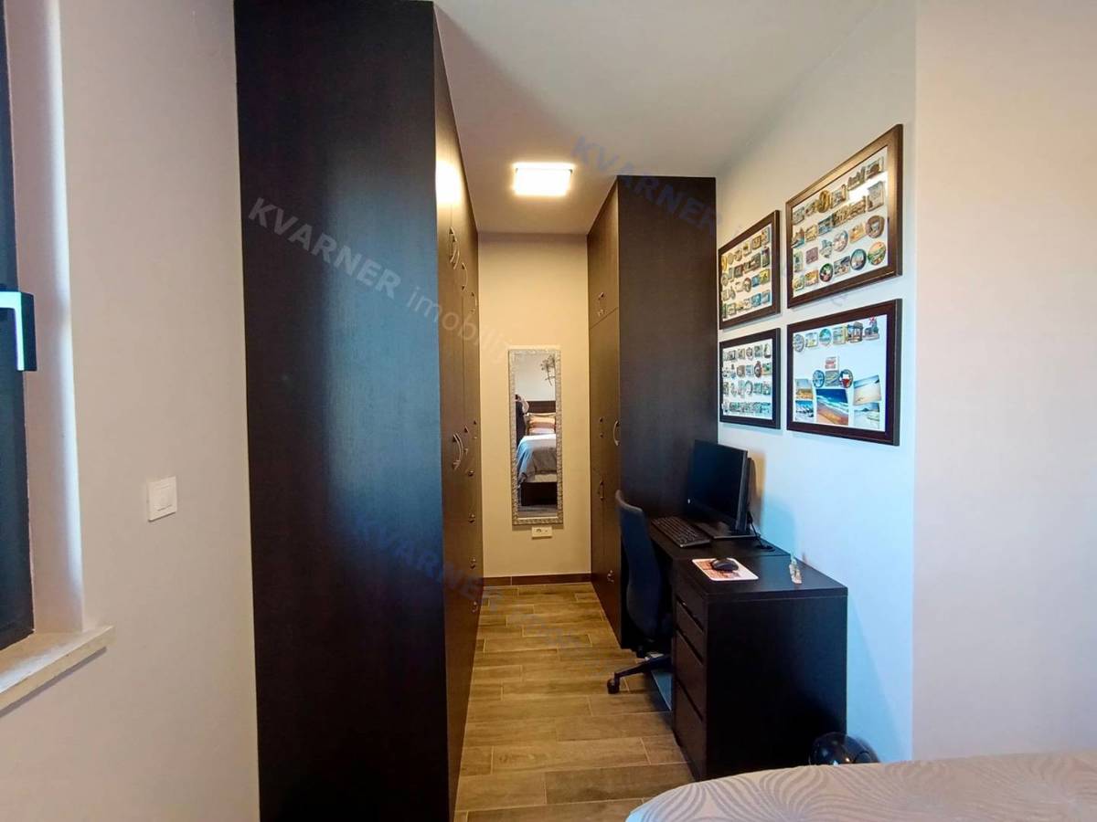 Malinska - Dvosobno stanovanje s pogledom na morje