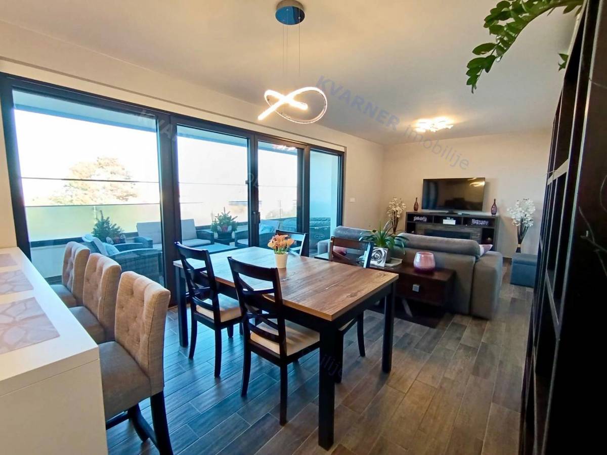 Malinska - Dvosobno stanovanje s pogledom na morje