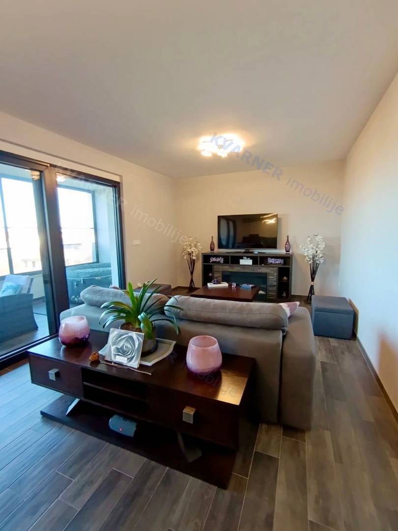 Malinska - Dvosobno stanovanje s pogledom na morje