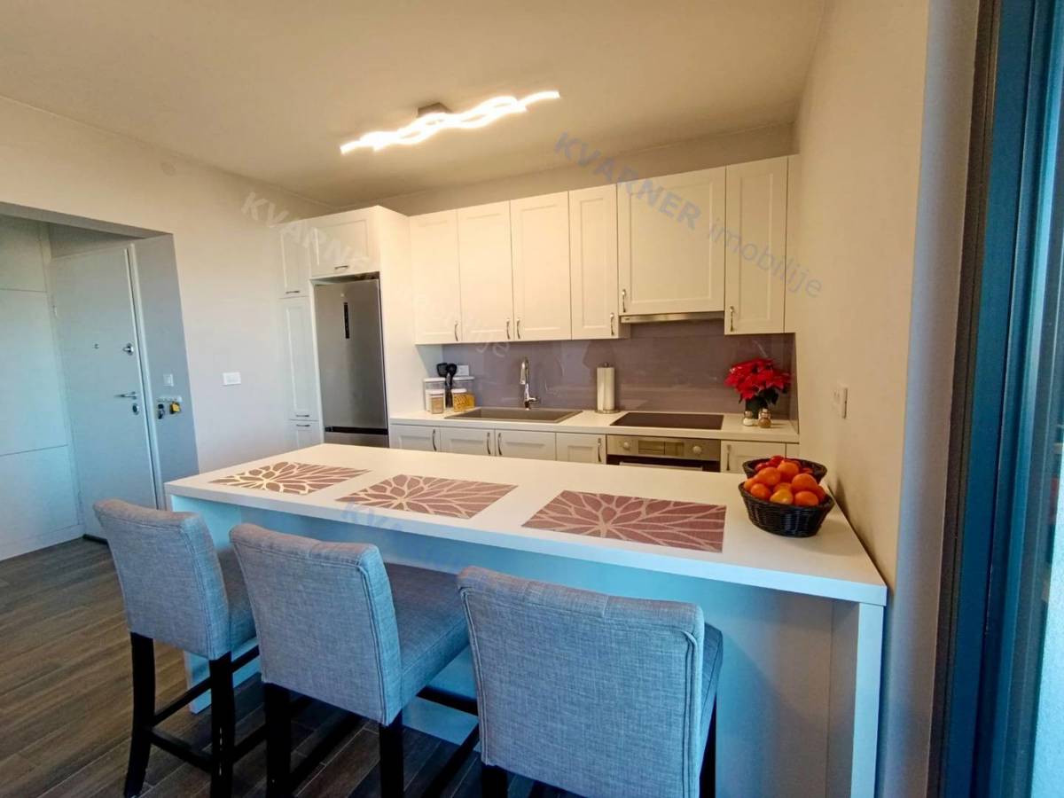 Malinska - Dvosobno stanovanje s pogledom na morje