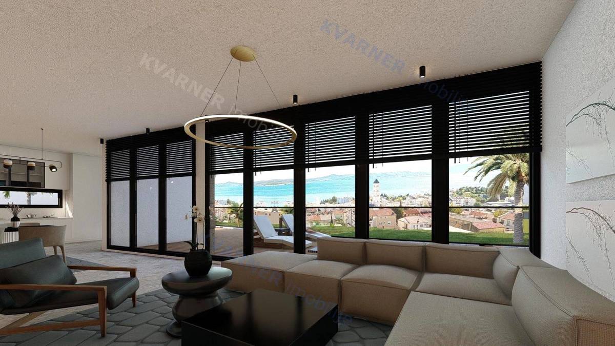 Crikvenica - nova moderna vila z bazenom in razgledom!