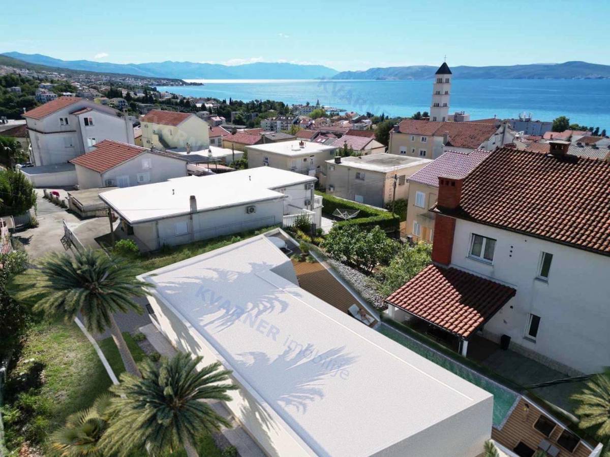 Crikvenica - nova moderna vila z bazenom in razgledom!