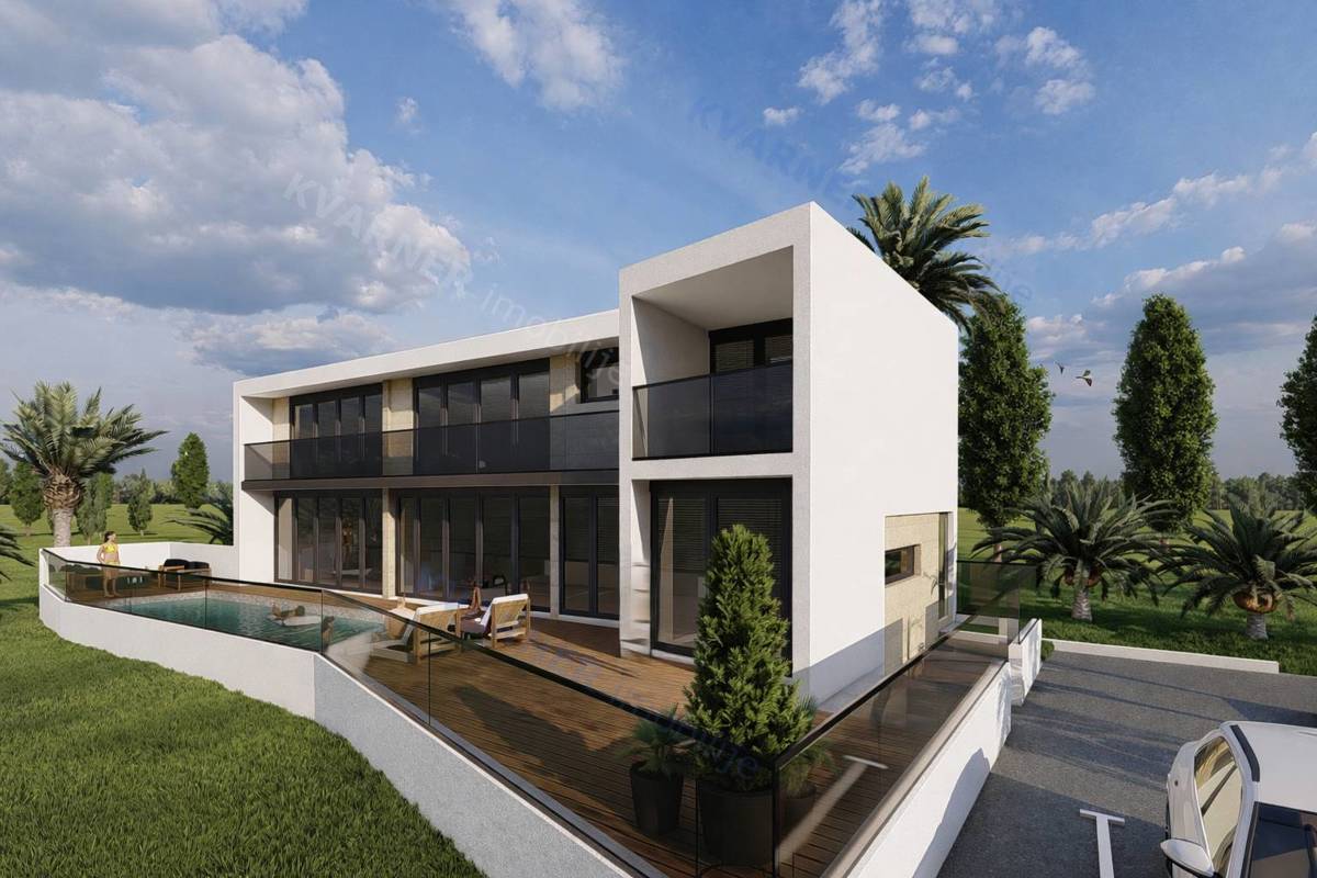 Crikvenica - nova moderna vila z bazenom in razgledom!