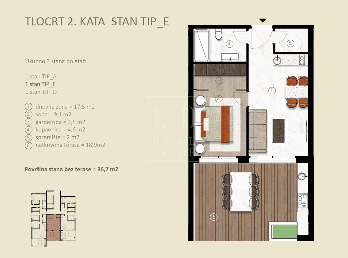 Stanovanje v Novigradu