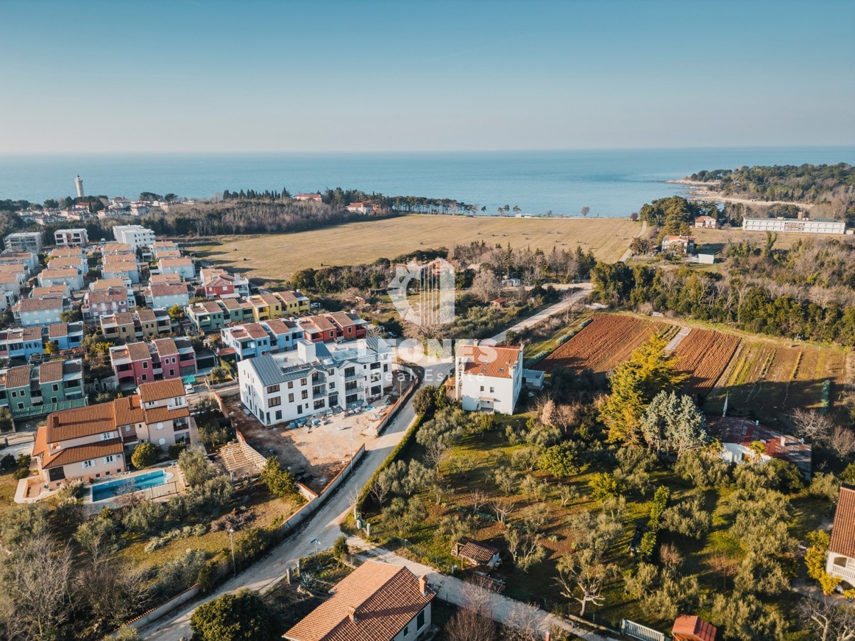 Stanovanje z dvigalom 300 m od morja v bližini Umaga, Bašanija