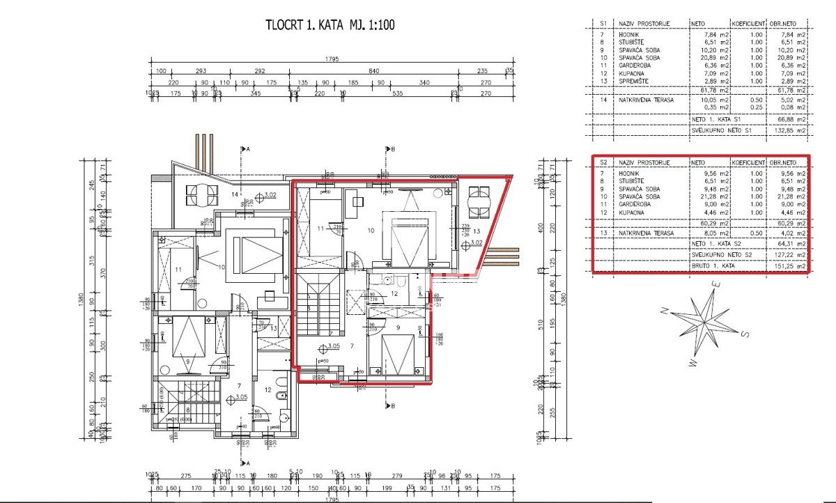 Moderna dvojna hiša z bazenom v bližini Umaga