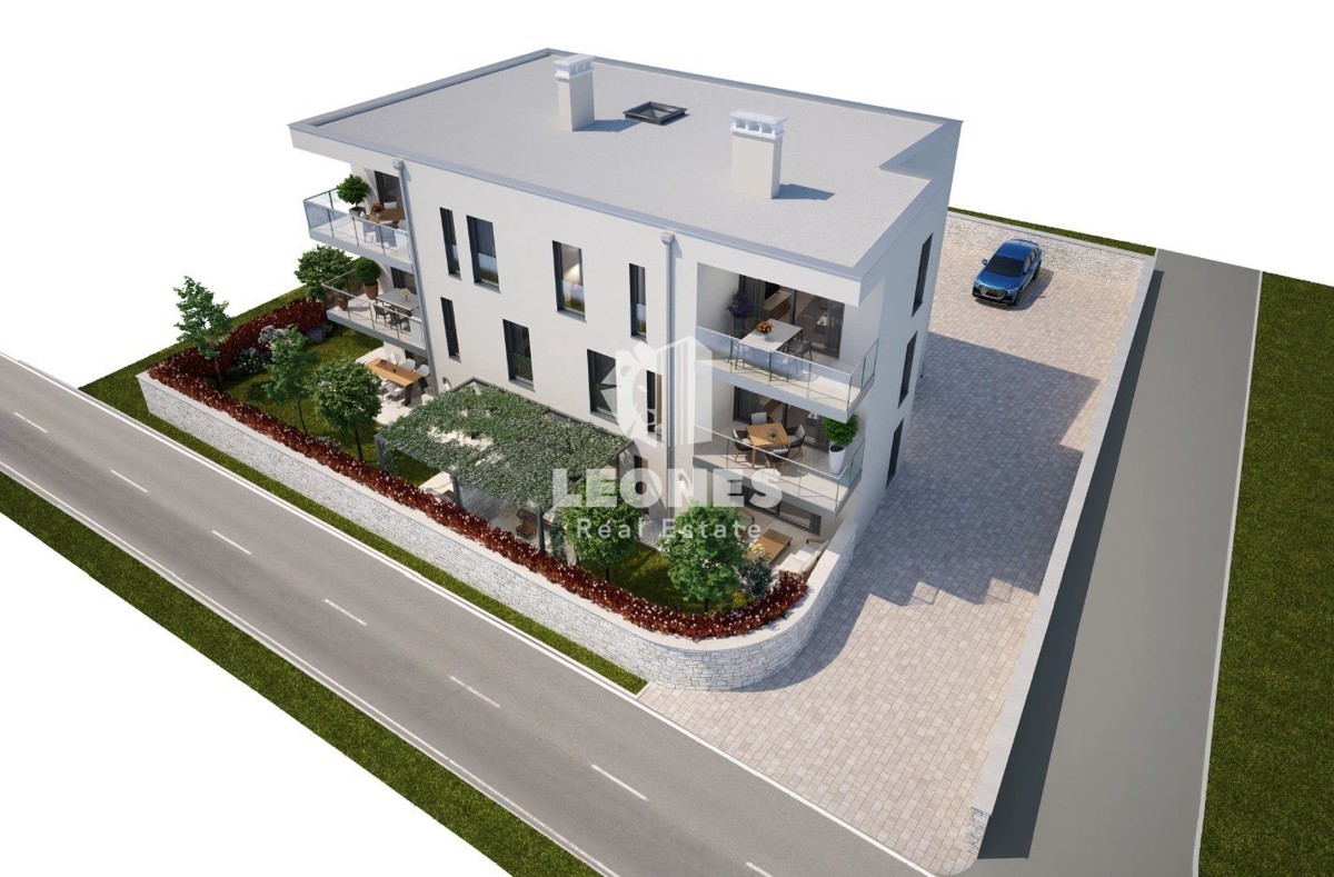 Kakovostno stanovanje 600 m od morja v bližini Umaga