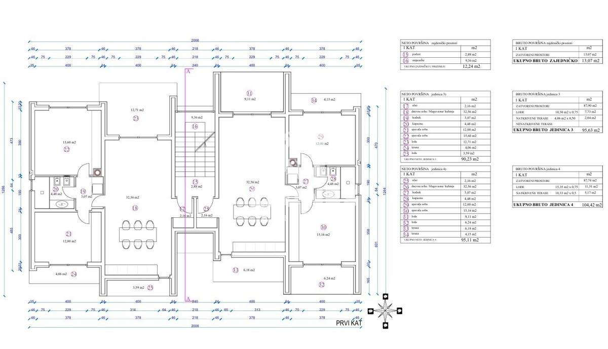 Zemljišče z gradbenim dovoljenjem in plačanimi komunalnimi storitvami v bližini Umaga