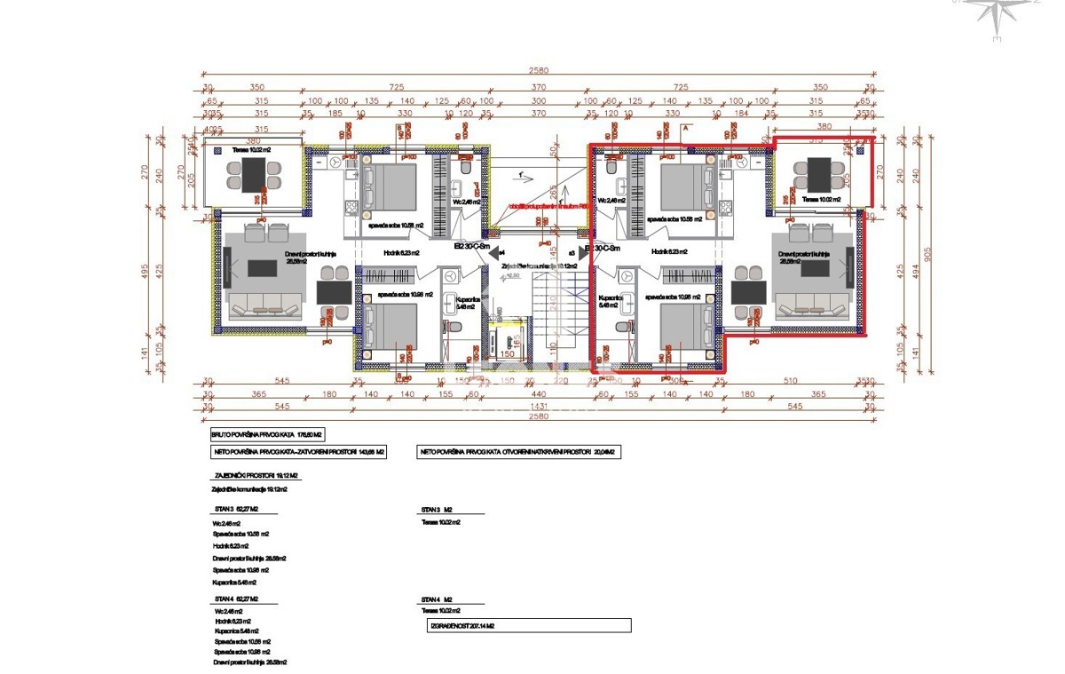 Stanovanje v kakovostni novogradnji v Vabrigi, Tar