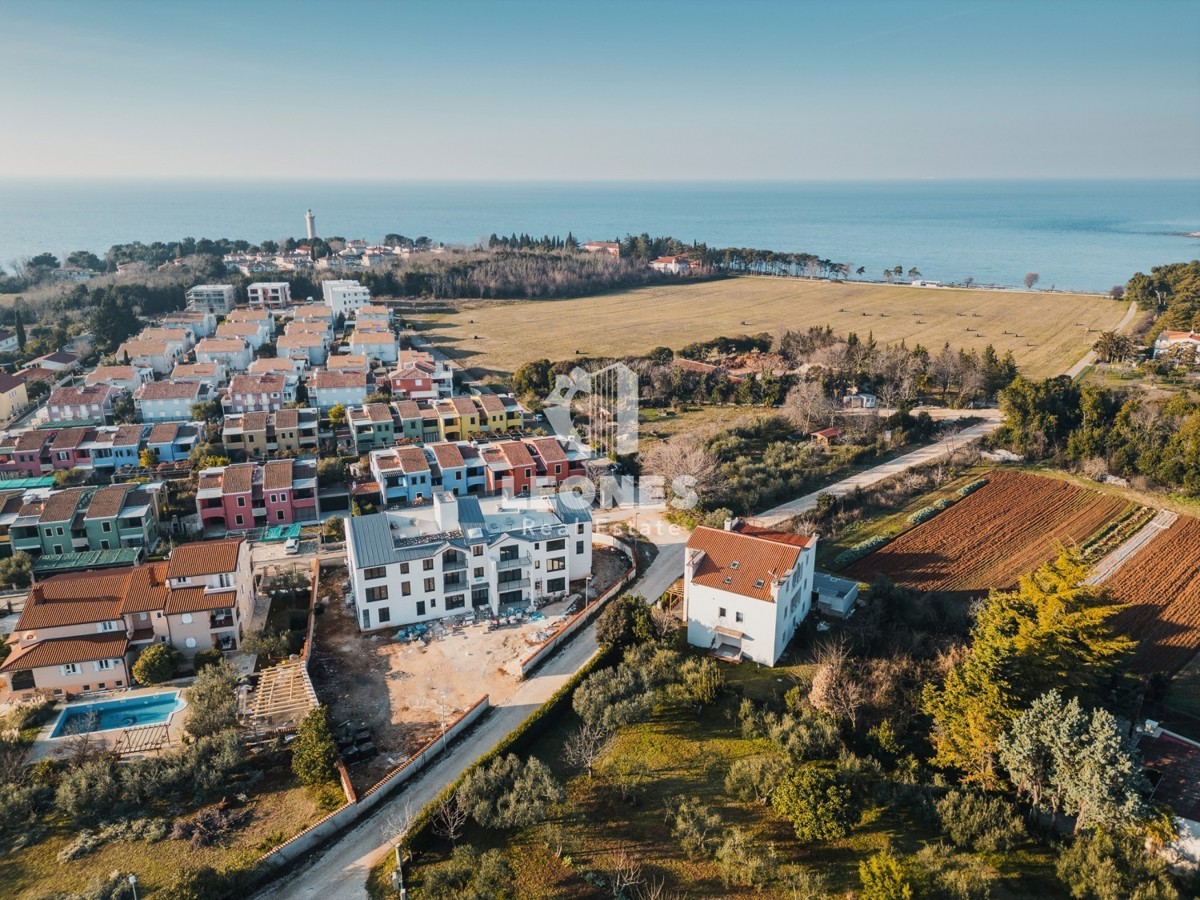 Apartma z vrtom 300 m od morja in plaže v Bašaniji, blizu Umaga