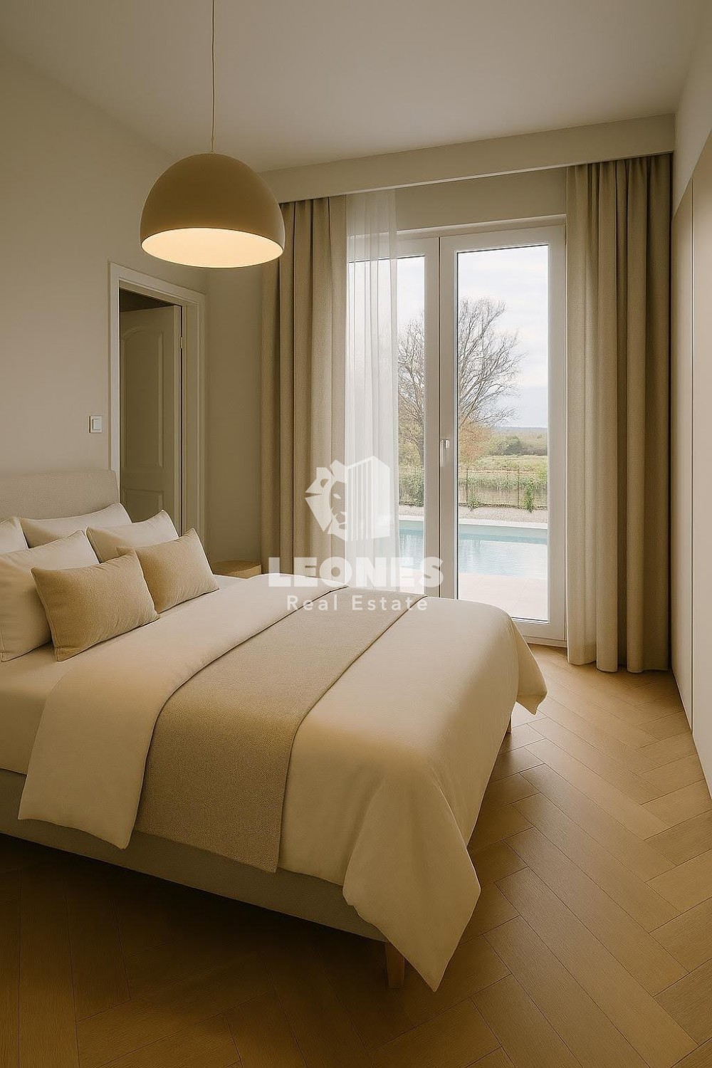 Samostojna hiša z bazenom v bližini Novigrada