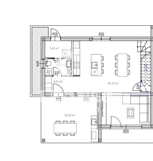 Kakovostna končna hiša z bazenom na mirni lokaciji v Novigradu