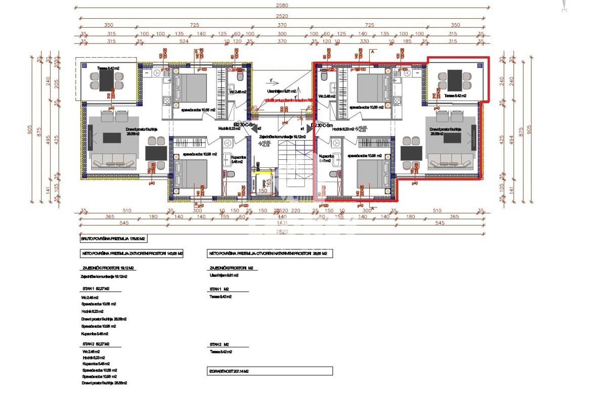 Pritlično stanovanje z vrtom v kakovostni novogradnji v Vabrigi, blizu Poreča