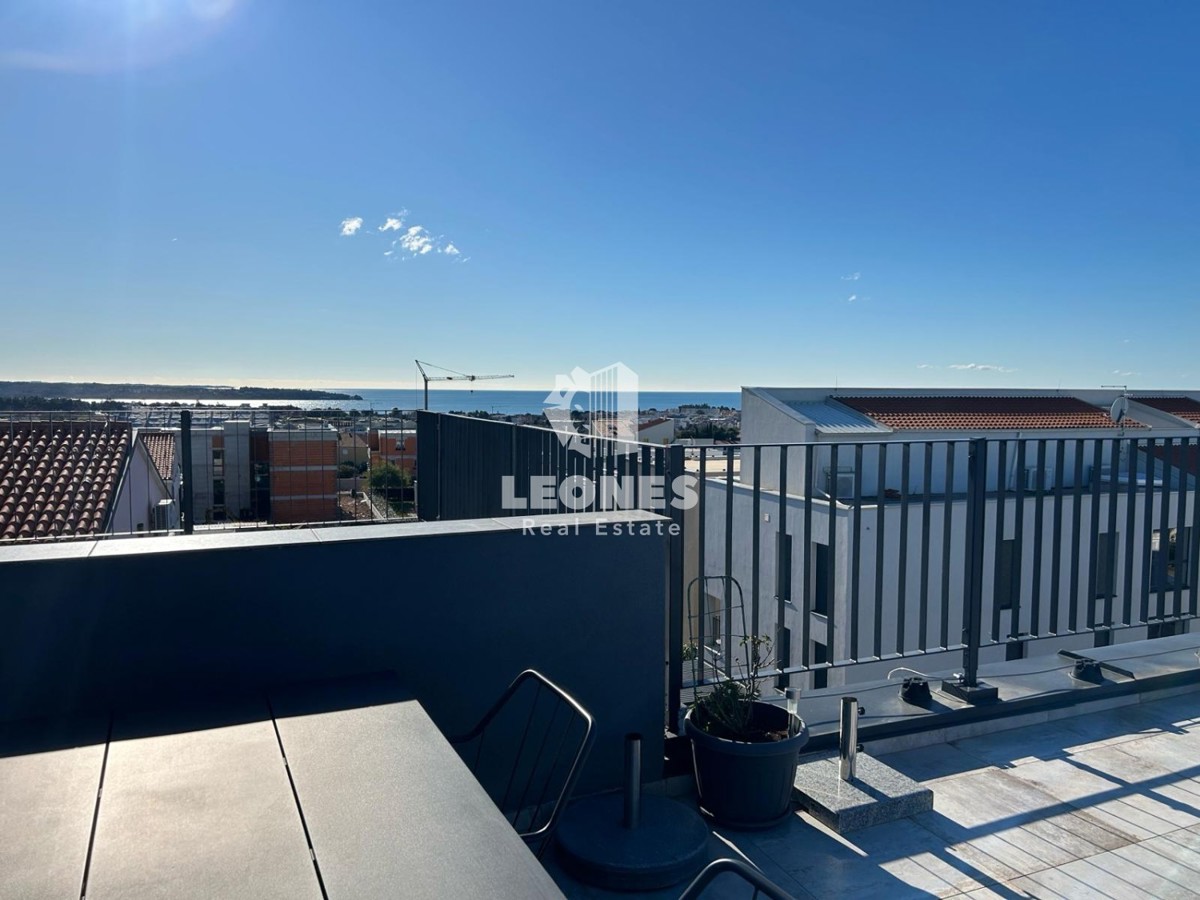 Ekskluzivno stanovanje s panoramskim pogledom na morje v Novigradu