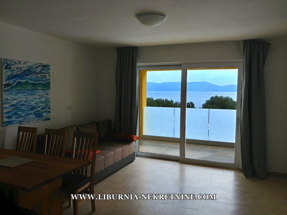 Istra, neposredna bližina Labina. Apartmajska vila z bazenom, 500 metrov od morja.