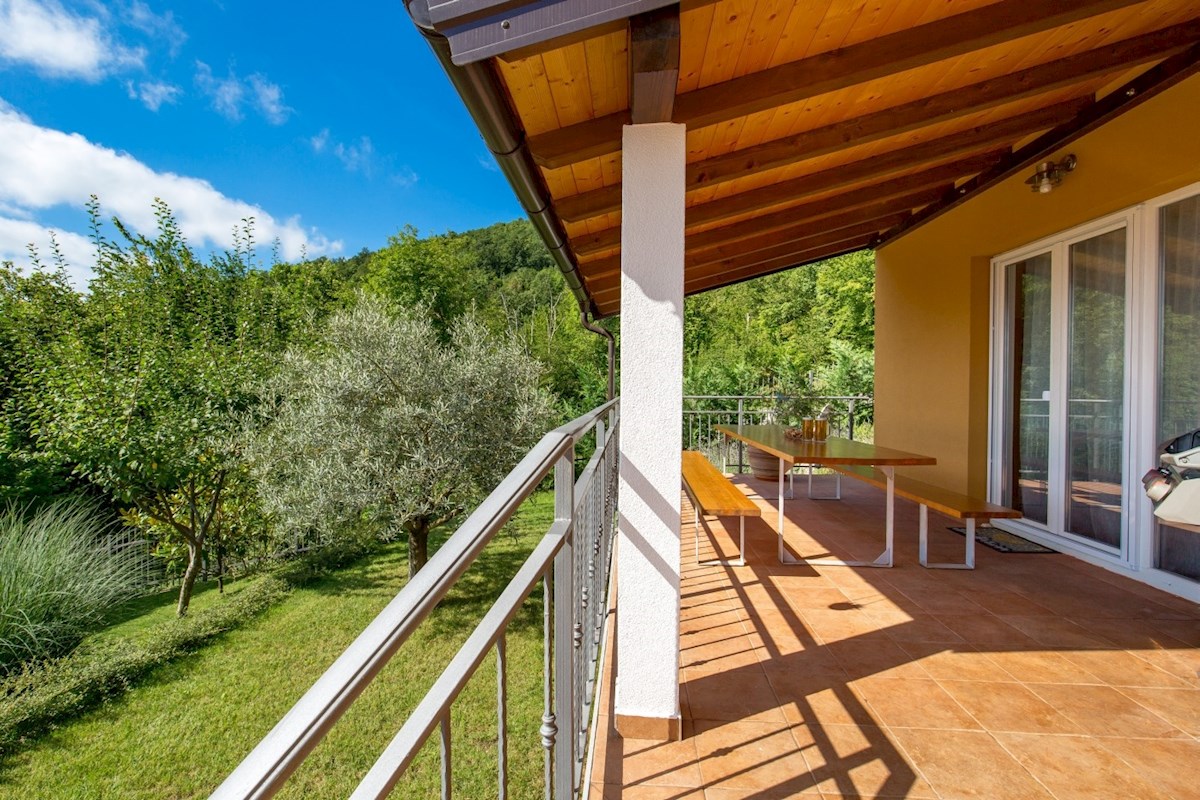 Opatija širše območje. Vila z bazenom in pogledom na morje.