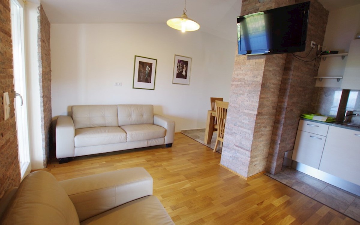 Istra, neposredna bližina Labina. Samostojna vila z devetimi apartmaji, bazenom, 1500 metrov od morja.
