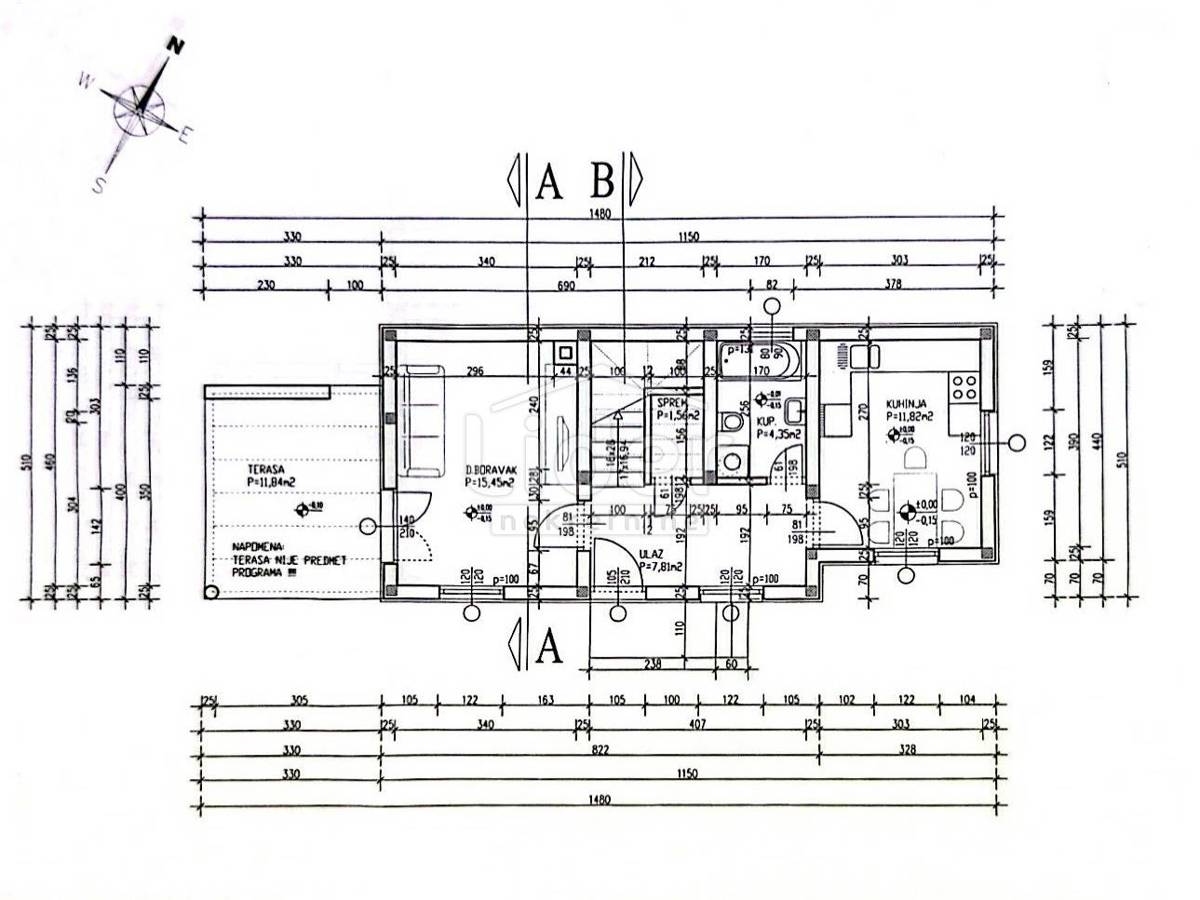 Hiša Kruševo, 92m2