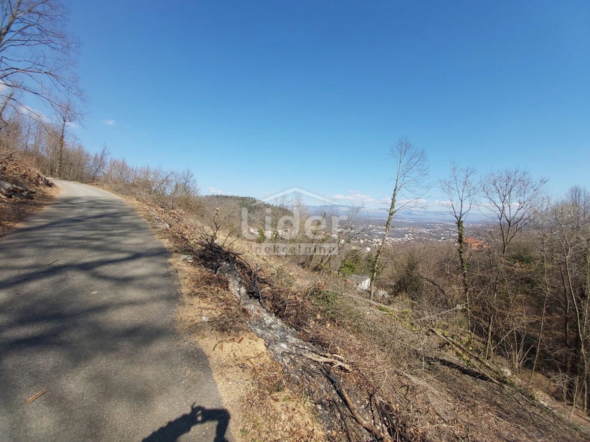 OPATIJA (HINTERLAND) Building plot with project, 1396 m2