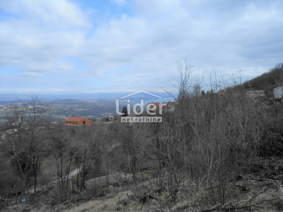 OPATIJA (HINTERLAND) Building plot with project, 1396 m2