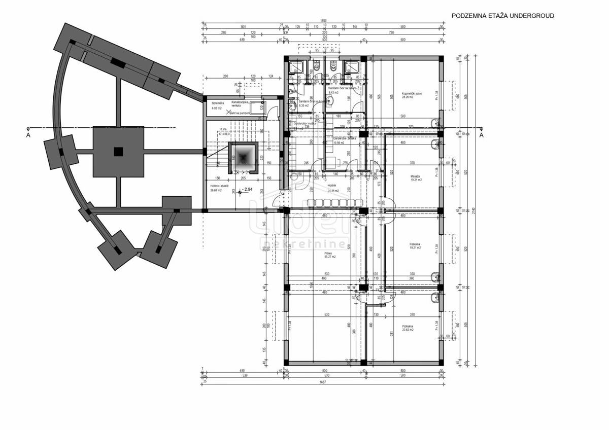 Poslovni prostor Rovinj, 1260m2