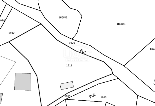 Zemljišče Donje Dubrave, Ogulin, 1.000m2