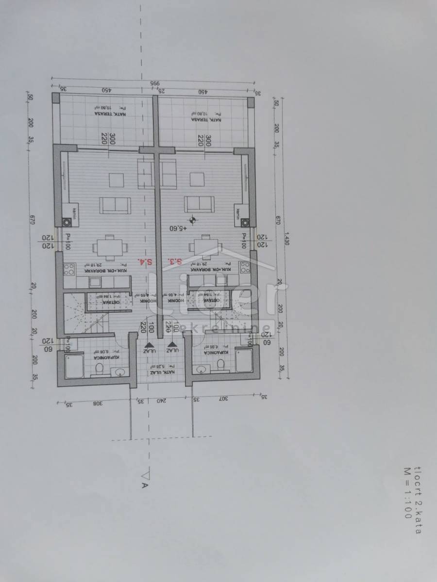 Apartma Dramalj, 105m2