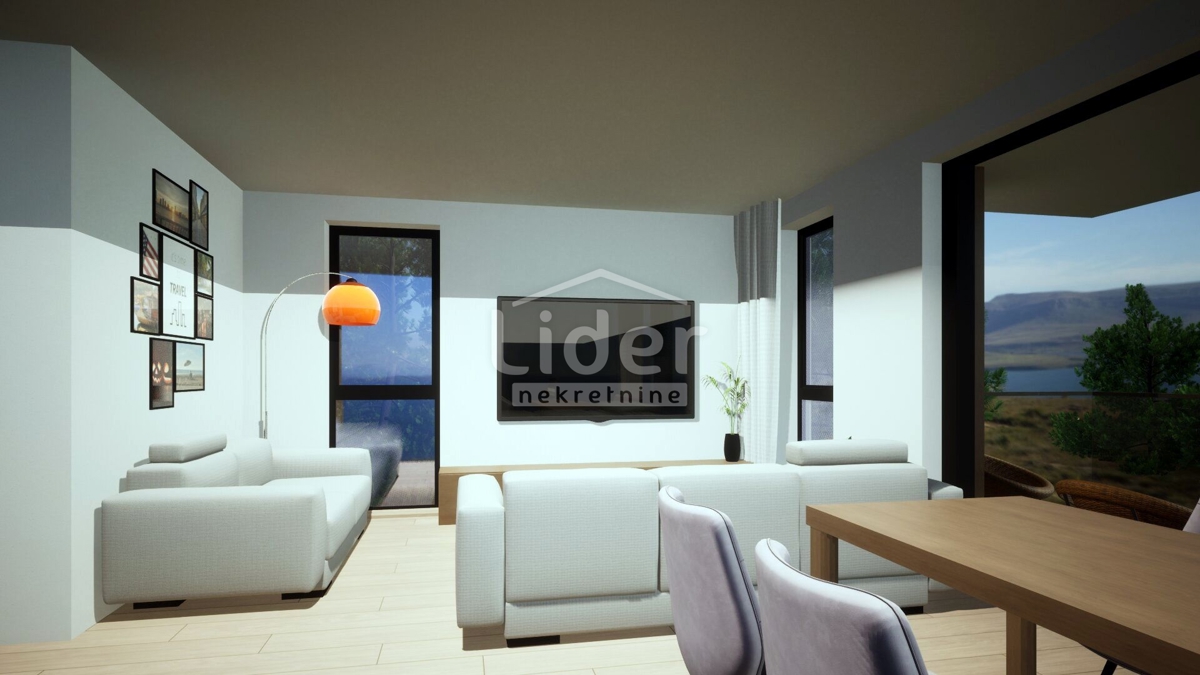 Apartma Povljana, 65m2