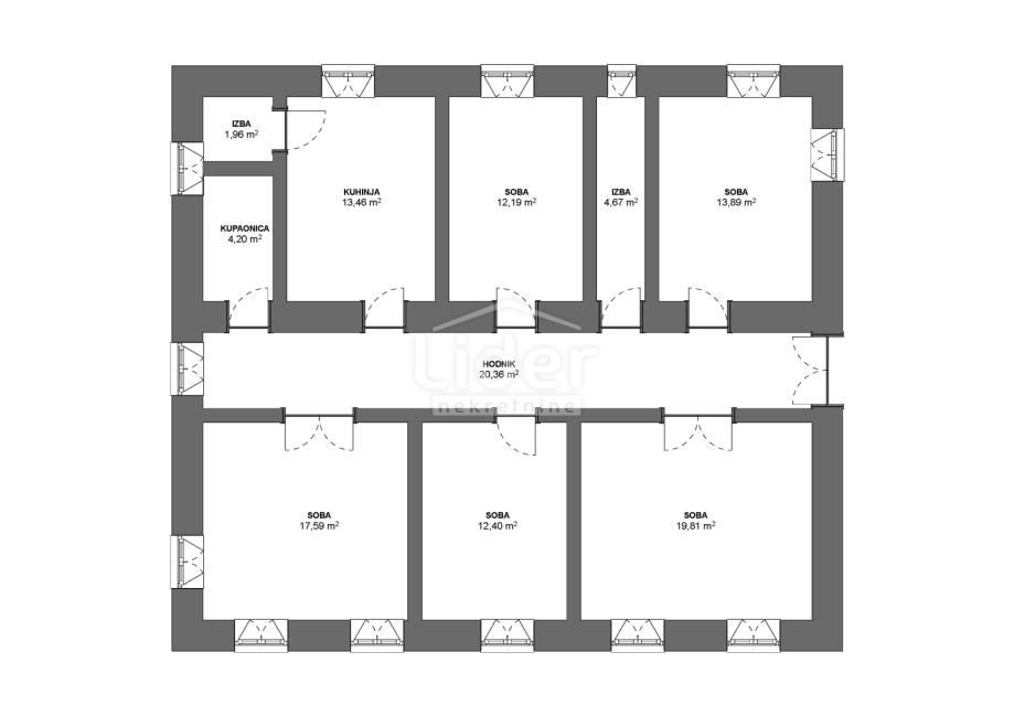Stanovanje Bakar-dio, 120m2
