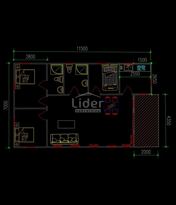 Zemljišče Juršići, 700m2
