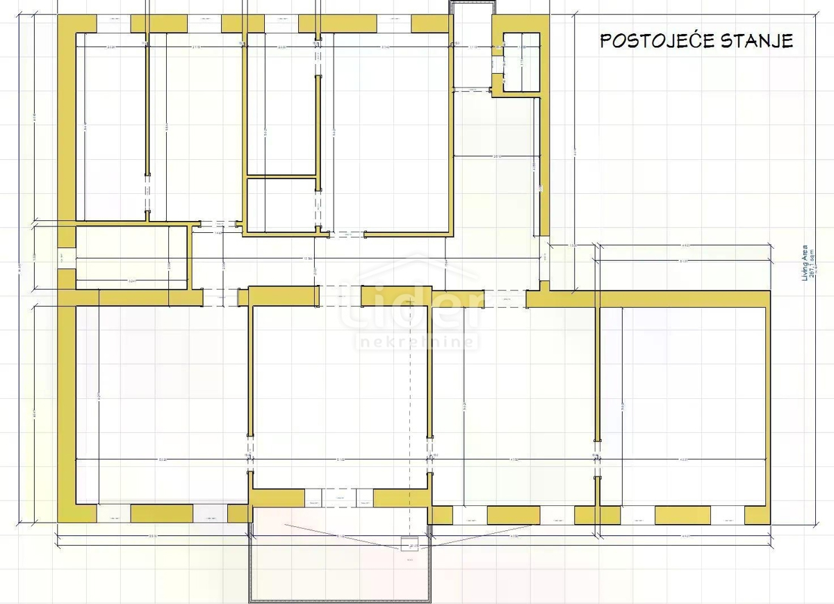 Stanovanje Belveder, 205m2