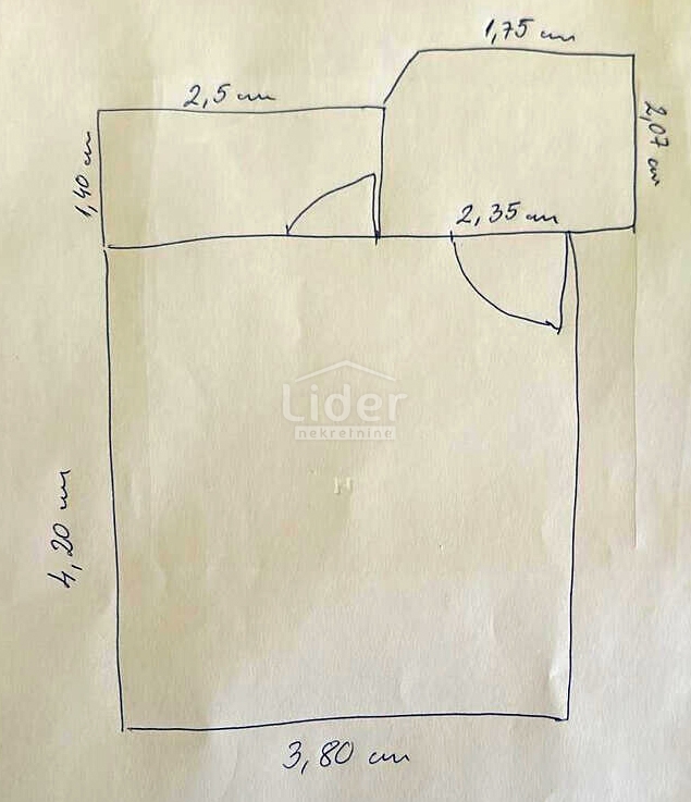 Apartma Barbariga, 27m2