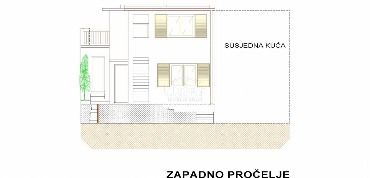 Hiša Karlobag, 153m2