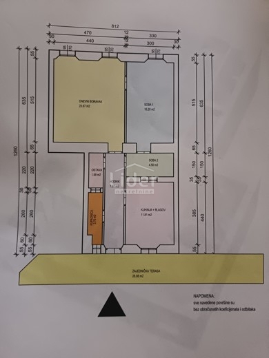 Stanovanje Centar, 67m2