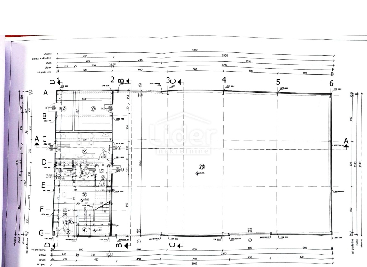 Poslovni prostor Rupa, 568m2