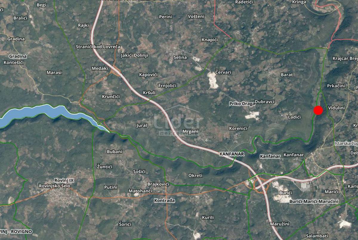 Zemljišče Žminj, 13200m2