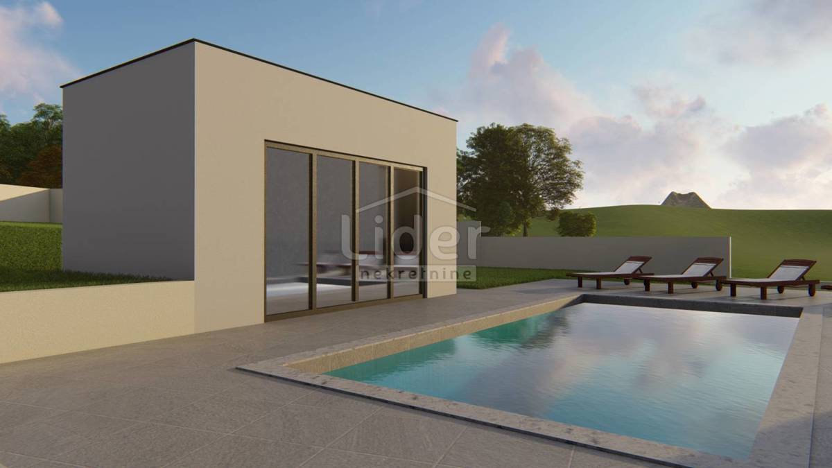 Zemljišče Kršan, 875m2