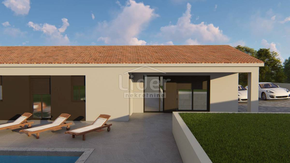 Zemljišče Kršan, 875m2