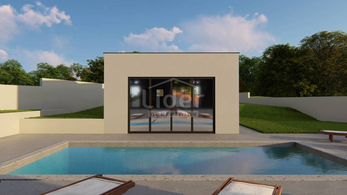 Zemljišče Kršan, 875m2