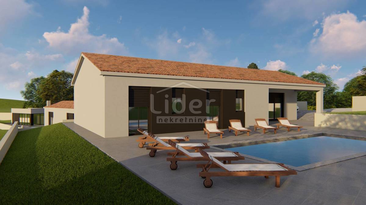 Zemljišče Kršan, 875m2