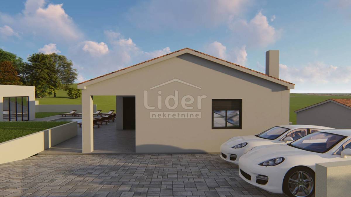 Zemljišče Kršan, 875m2